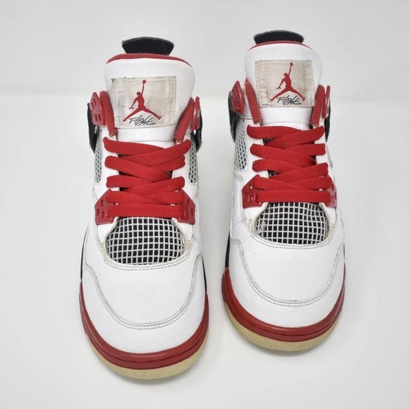 2006 Jordan 4 Fire Red 4 Mars Blackmon - Picture 2 of 4